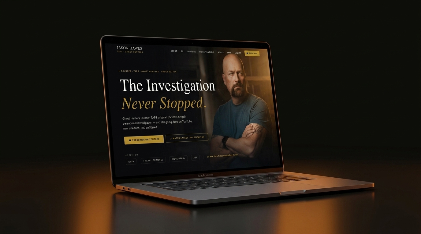 Jason Hawes website