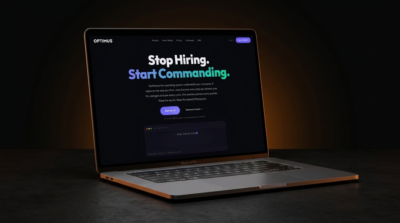 Optimus OS website