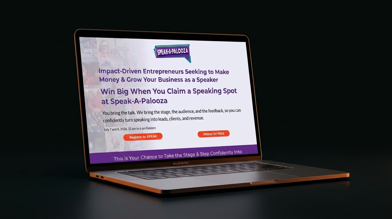 Speak-A-Palooza website